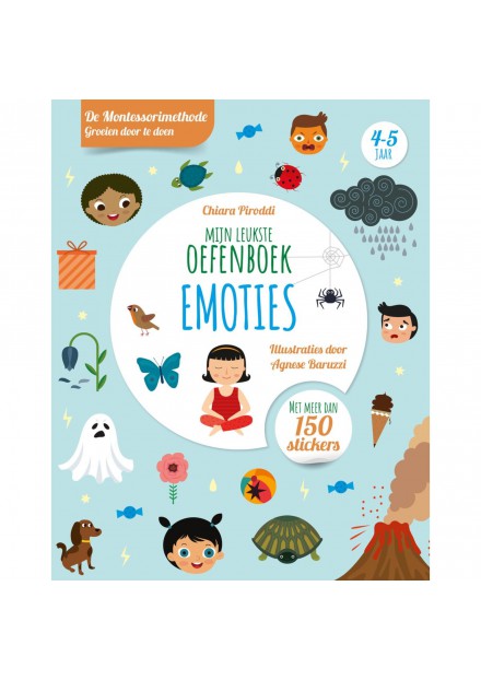 Boek Mijn Leukste Oefenboek Emoties 4-5 jaar