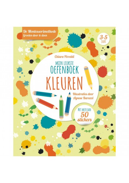 Boek Oefenboek Kleuren 3-5 jaar