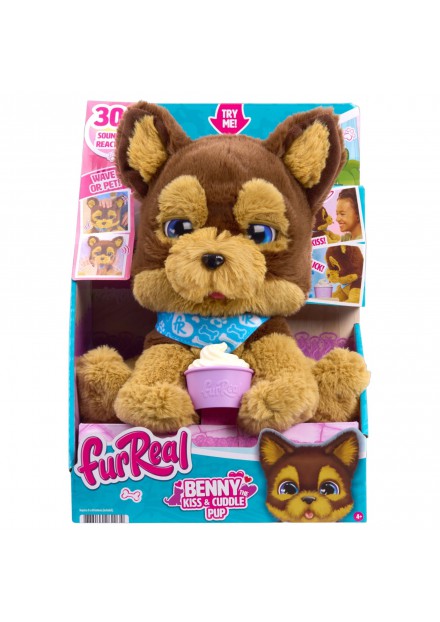 FurReal Benny the Kiss & Cuddle Pup