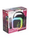 Karaoke duo set 2 micro's + speaker 13x8x14 cm