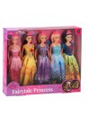 Tienerpoppen princess mega set 5 poppen