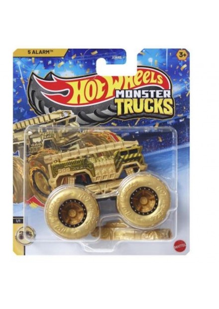Hot Wheels Monster Trucks  1:64  gold
