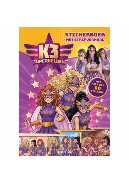 K3 Stickerboek - Superhelden