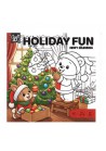 Kleurboek Xmas cute & comfy 20 x 20 cm haasje