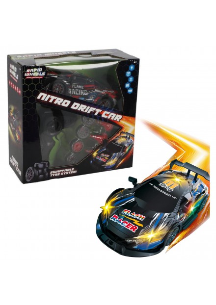 Rapid Wheels r/c nitro drift car (usb)
