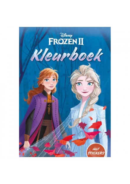 KLEURBOEK COLOR  MET STICKERS  Frozen
