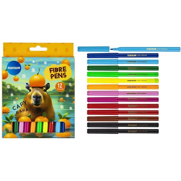 12 viltstiften Capybara