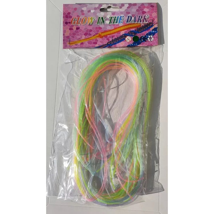 25 Glow in the dark scoudoe knooptouwtjes