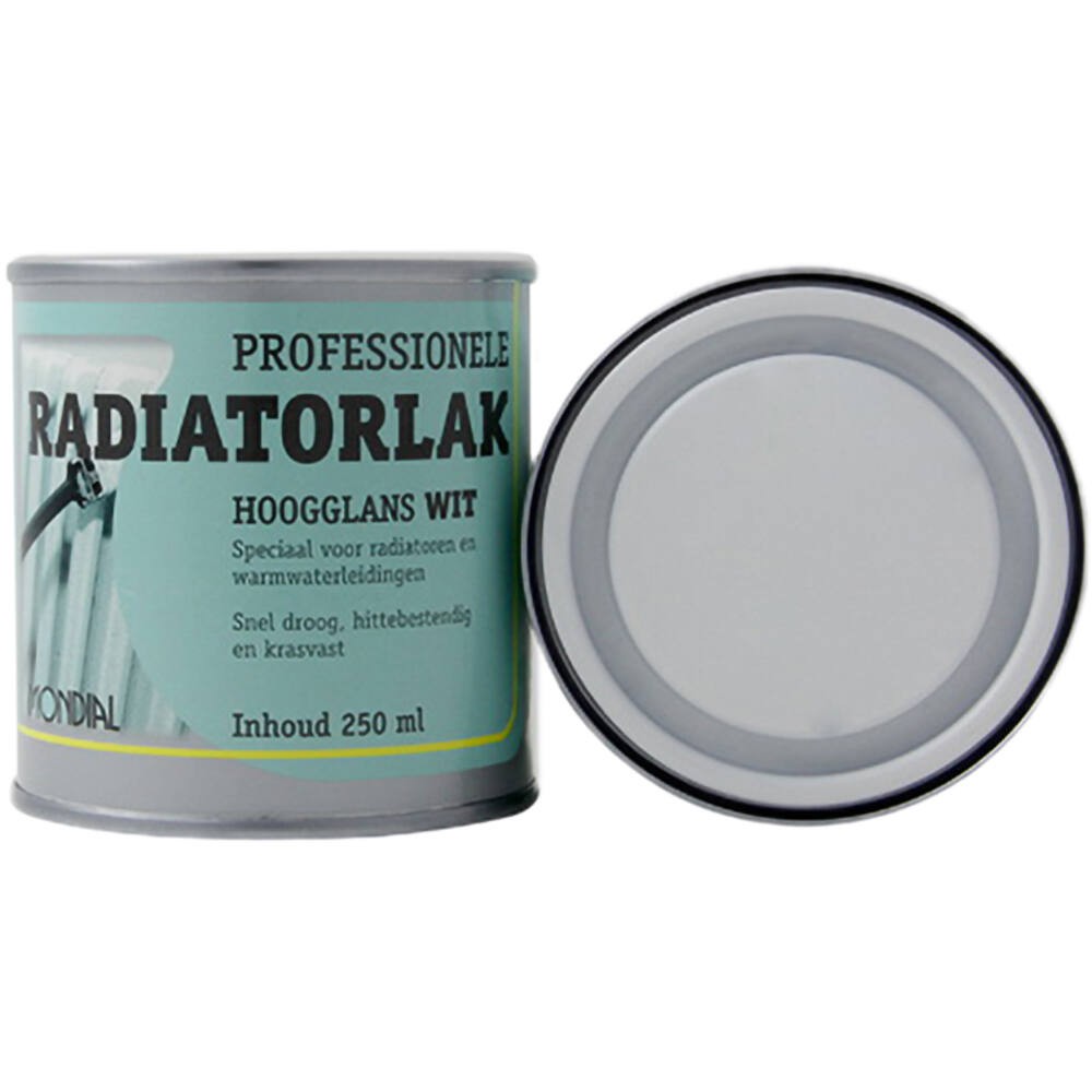 MONDIAL RADIATORLAK WIT 250ML