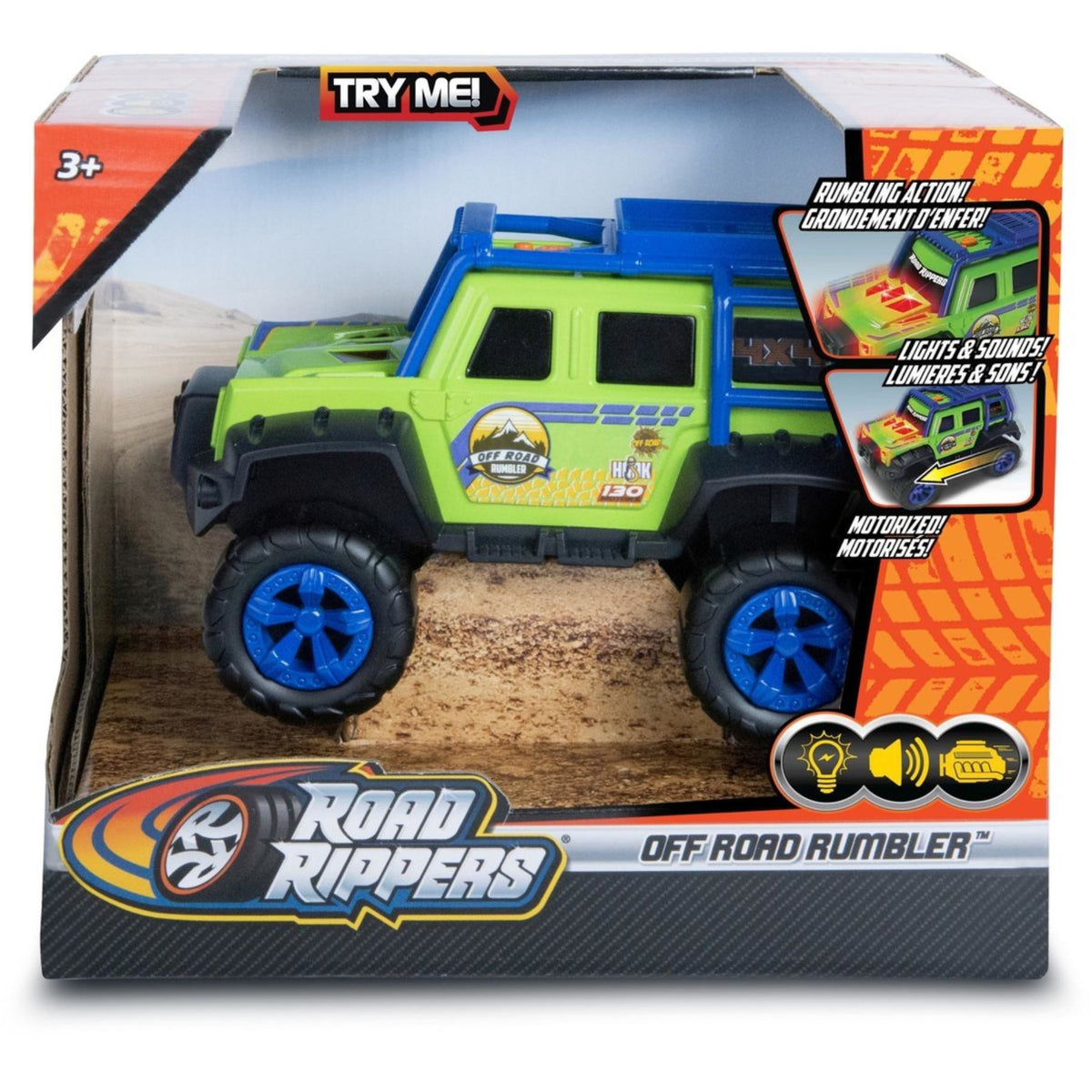 NIKKO ROAD RIPPERS OFF ROAD RUMBLER: FOREST GREEN