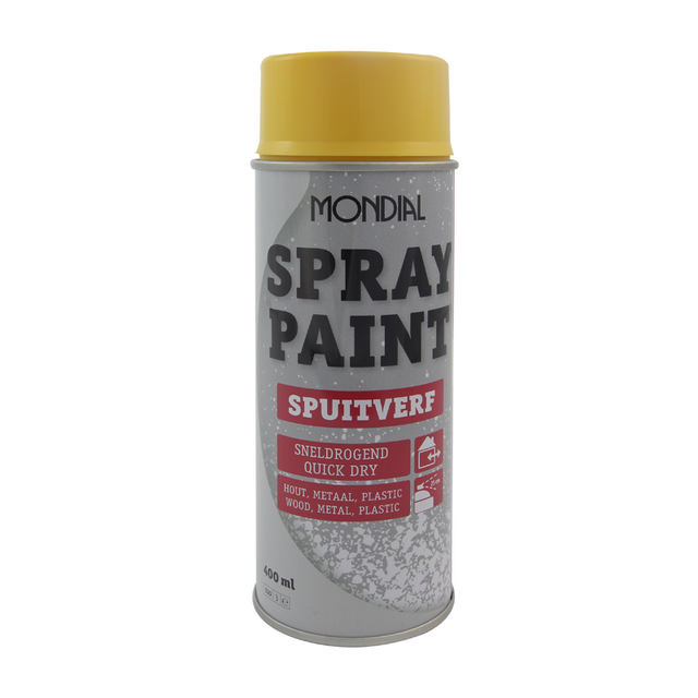 Spuitbus RAL 1023 HG GEEL 400 ML