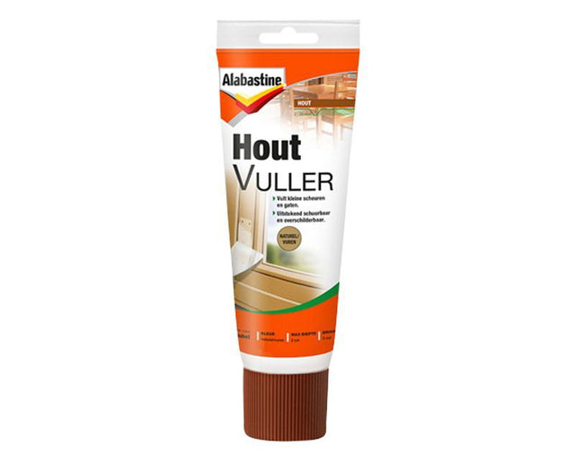 ALABASTINE HOUTVULLER 330 GR TUBE( naturel/ vuren