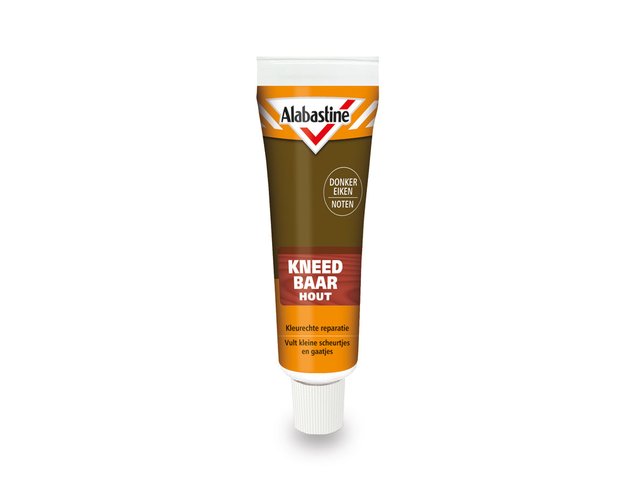 ALABASTINE KNEEDBAAR HOUT DONKER EIKEN/NOTEN TUBE 75GR