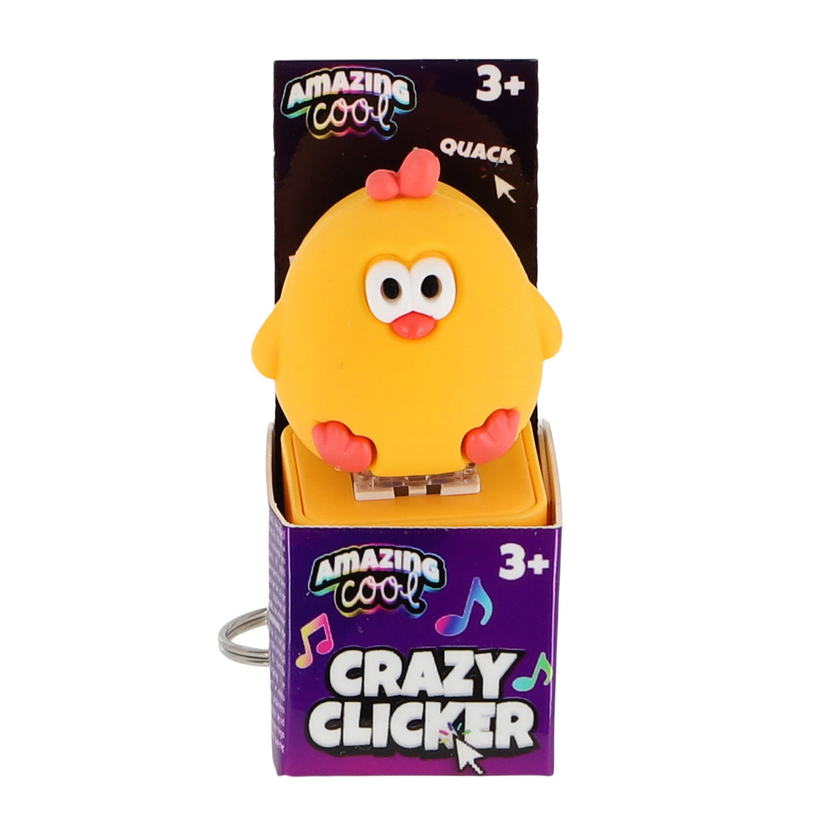 Amazing Cool sleutelhanger toetsenbordvriendjes met geluid en licht 5 assorti 4