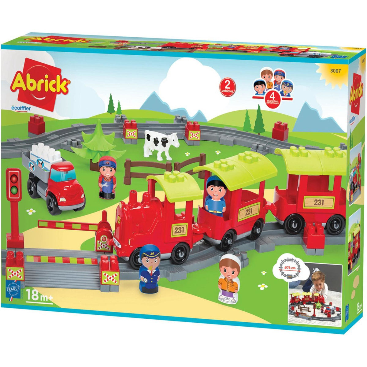 Abrick  Trein baan