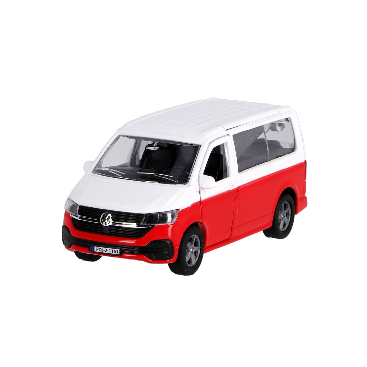 Auto Volkswagen transporter camper Die-Cast Pull Back,13,5 cm 2