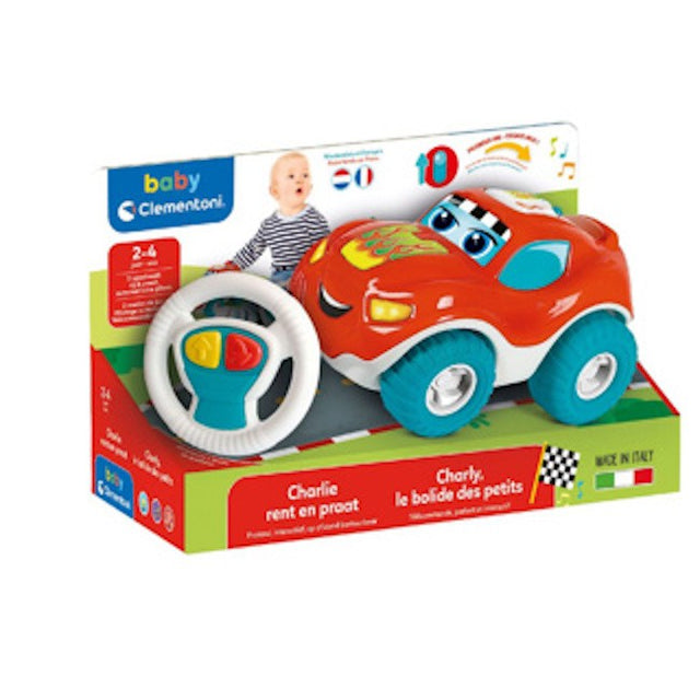 Clementoni Baby radiografisch bestuurbare auto charlie de pratende auto