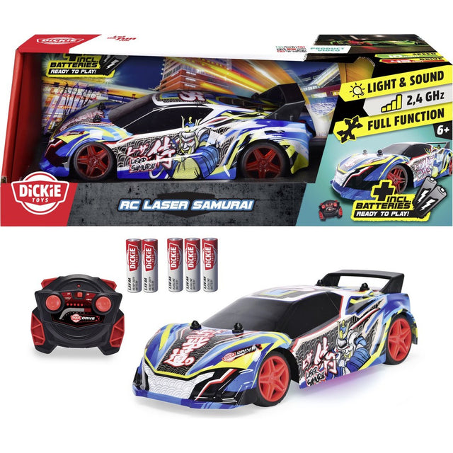 Dickie radiografisch bestuurbare auto Laser Samurai