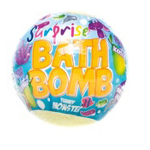 Bad bruisballen Funny Monsters Met Surprise   geel – peer 2