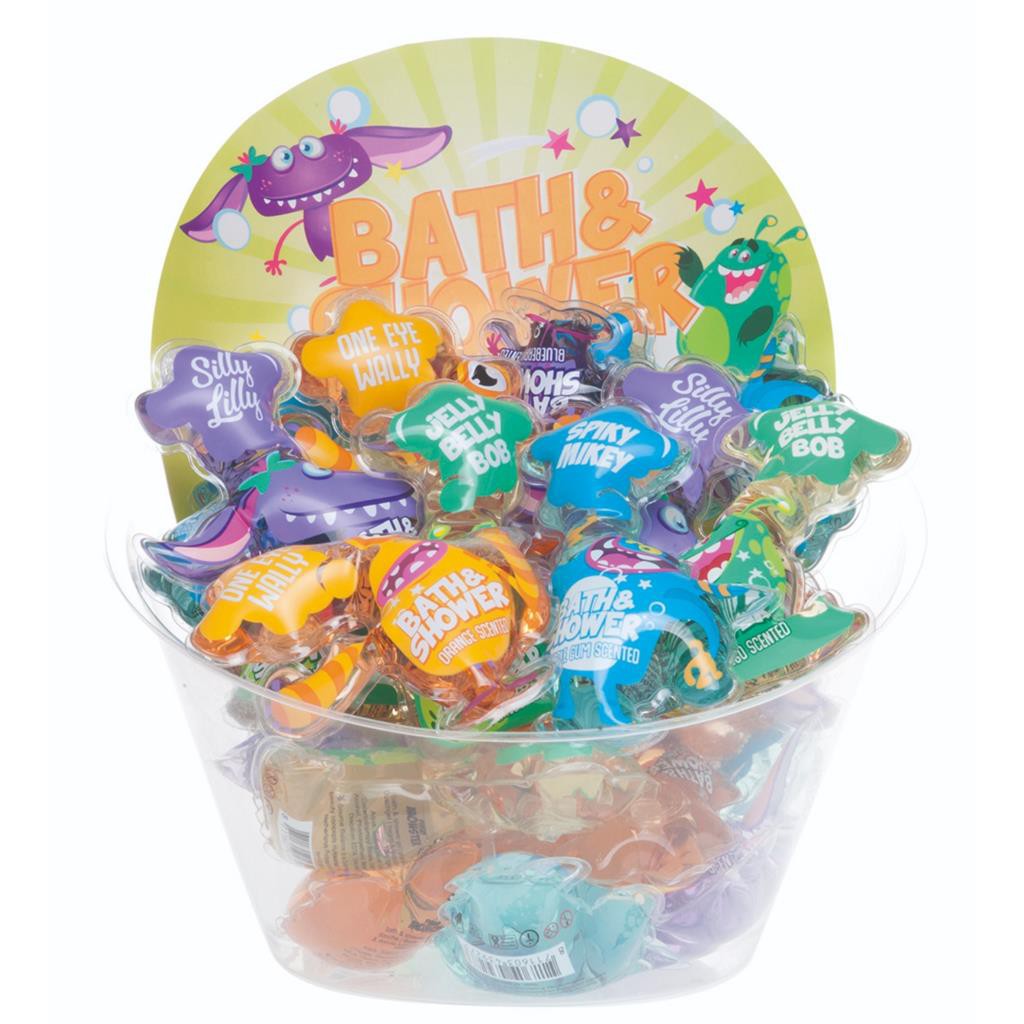BAD- EN DOUCHEGEL FUNNY MONSTER 100 ML ASSORTI 2