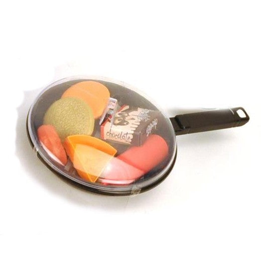 BAKPAN MET VOEDSEL ZWART