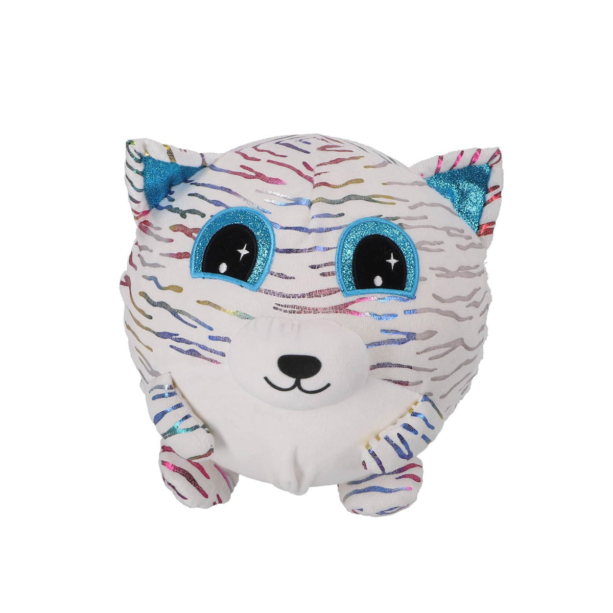 Pluchiez Bal bouncing furry kitty friendti 23 cm  wit
