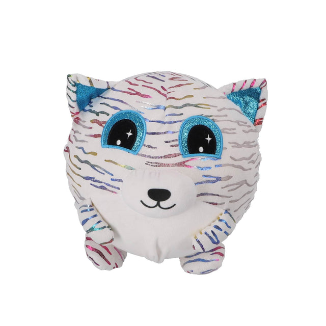 Pluchiez Bal bouncing furry kitty friendti 23 cm  wit