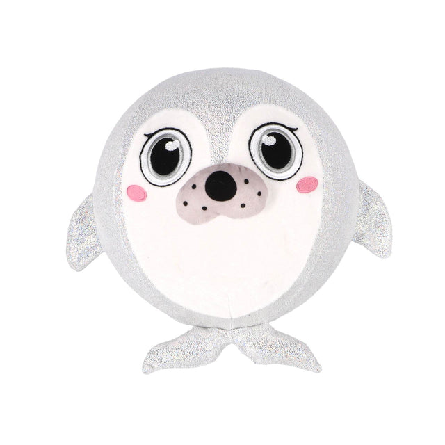 Pluchiez Bal bouncing zeehond 23 cm  wit