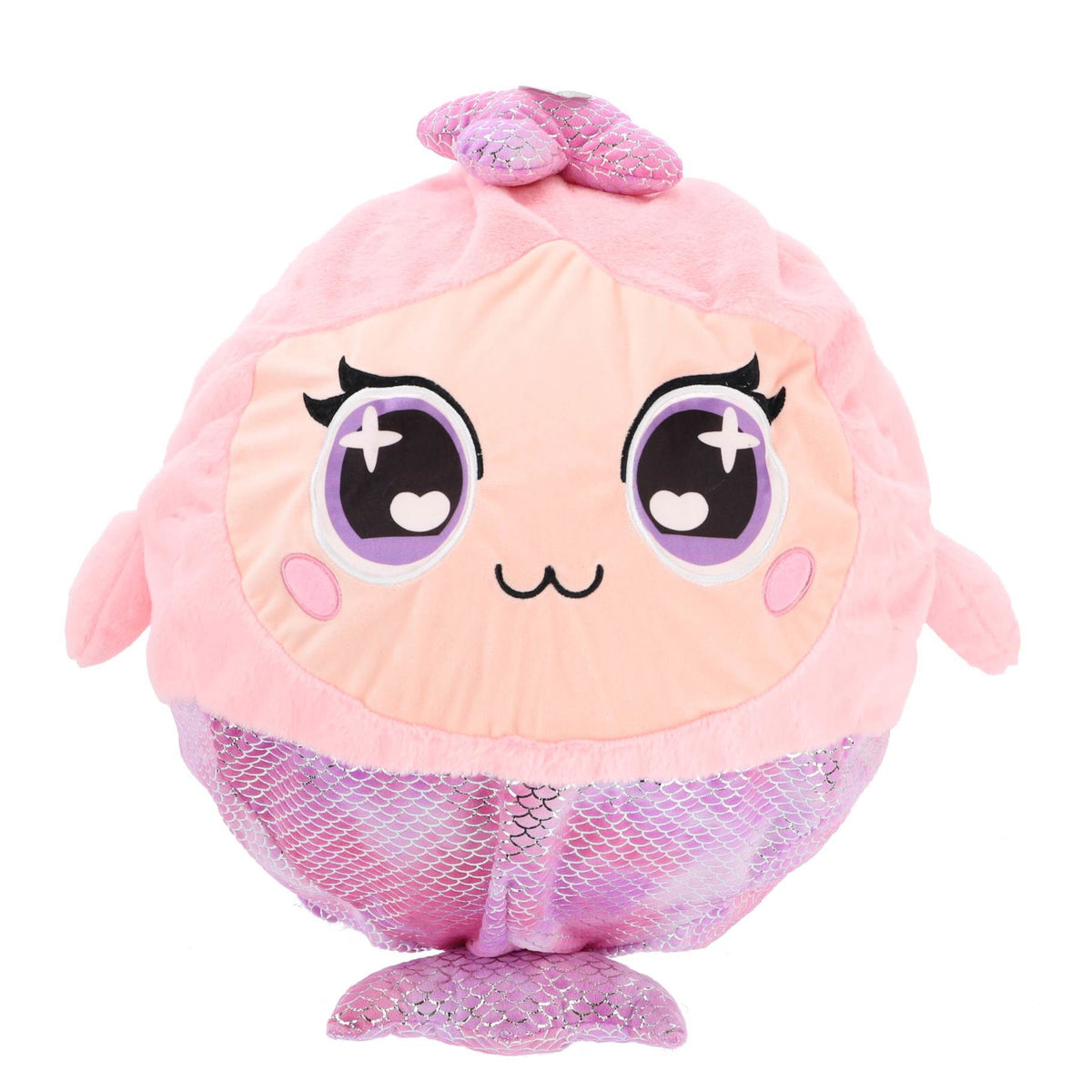 Pluchiez bal bouncing furry 50 cm zeemeermin