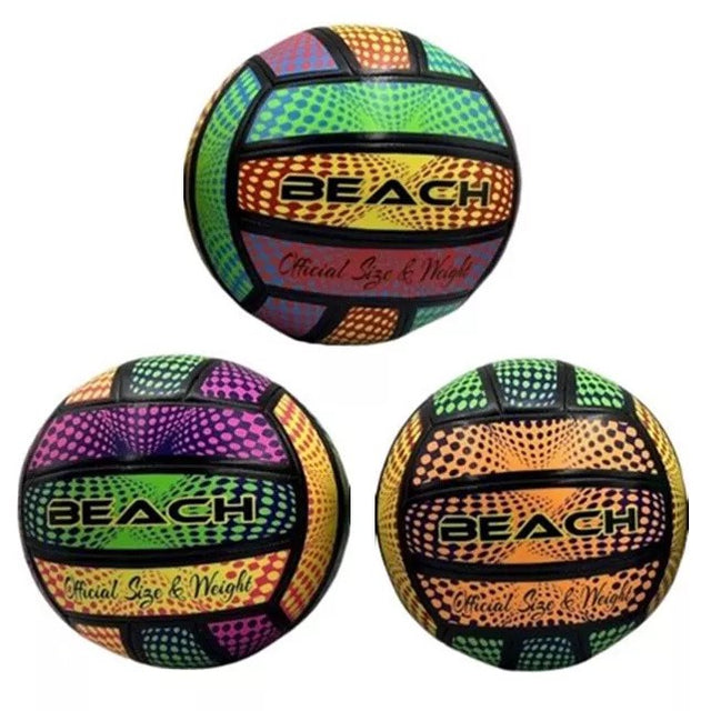 Beachvoetbal super softtouch gekleurd