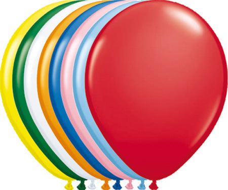 BALLONNEN  KLEUREN 10 STUKS 21 CM ASSORTI 2