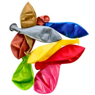 Ballon Metallic 35 Cm Assorti 2