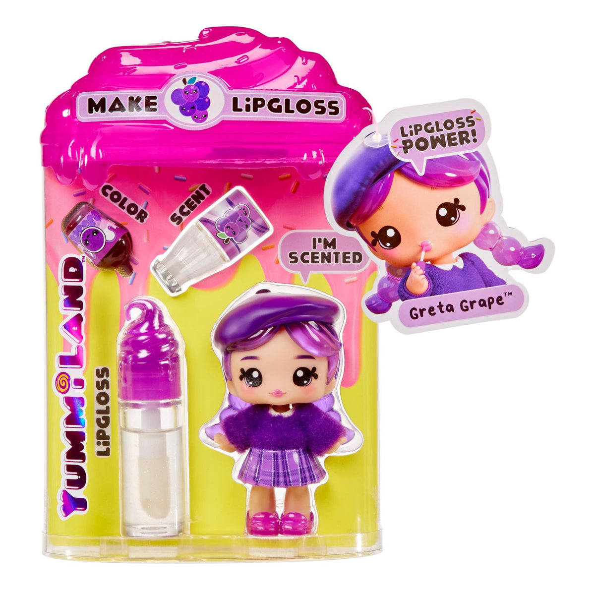 Yummiland Lipgloss Doll Character  Greta