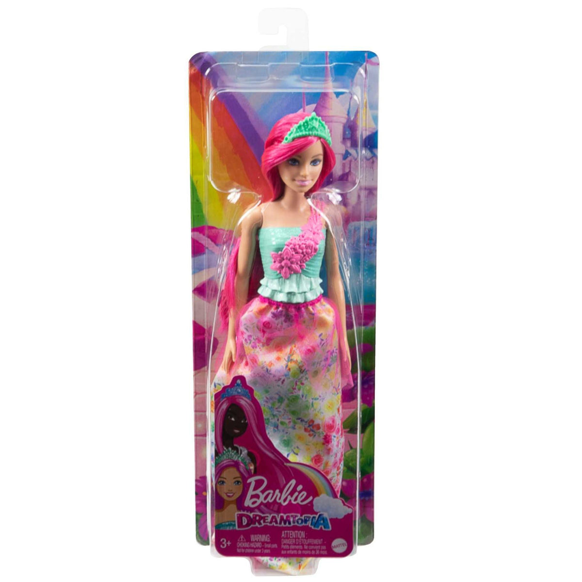 BARBIE DREAMTOPIA PRINSES PINK HAIR