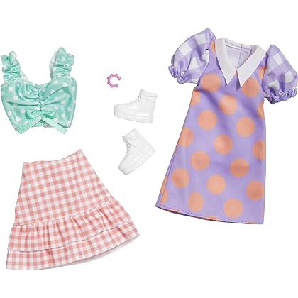 Barbie Fashion Polka Dot 2 Outfits 2