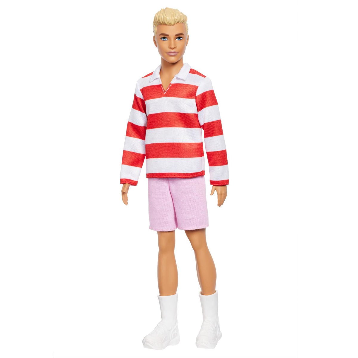 Barbie Ken Fashionista Red And White Stripe