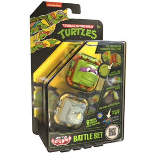 Battle Cubes Turtles 2-Pack DONATELLO VS ROCKSTEADY