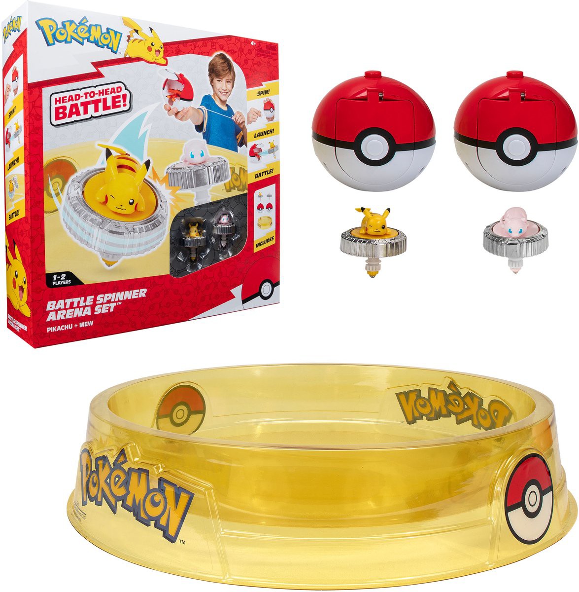 Pokémon Battle Spinner Two Pack With Stadium