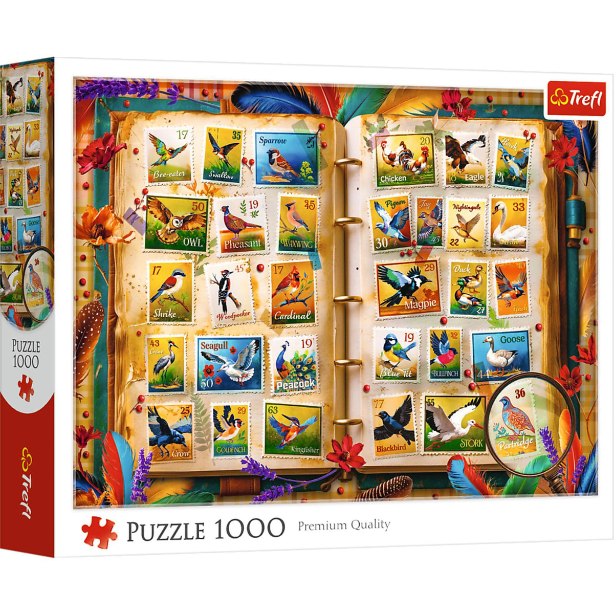 Trefl Puzzel postzegelcollectie 1000 stuks