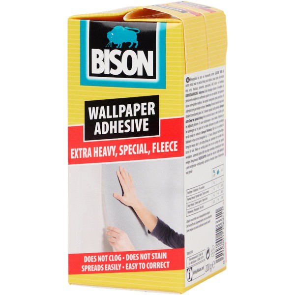 BISON BEHANGPLAKSEL LICHT/ ZWAAR EN VLIESBEHANG 180 GR