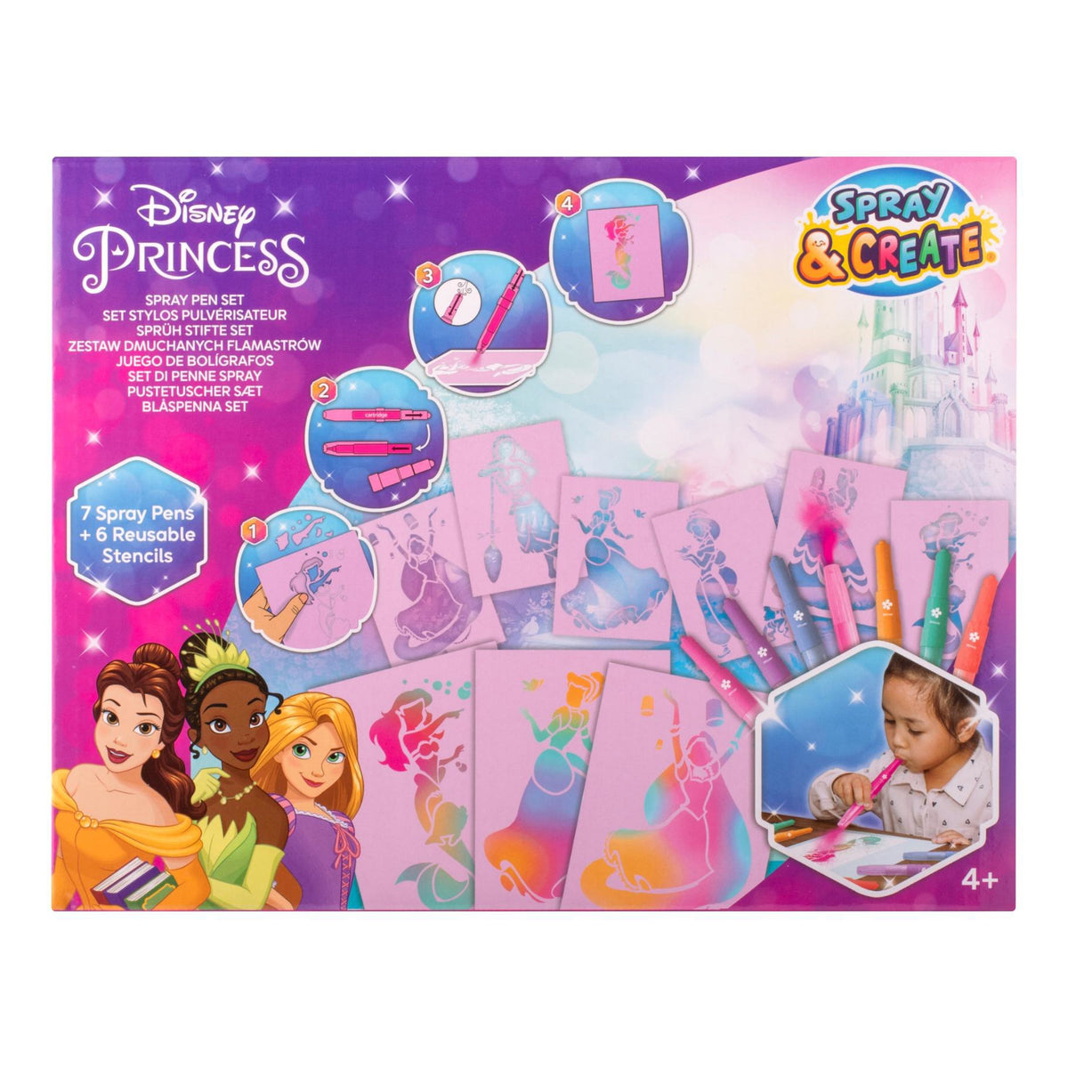 Princess Spray Pen Set