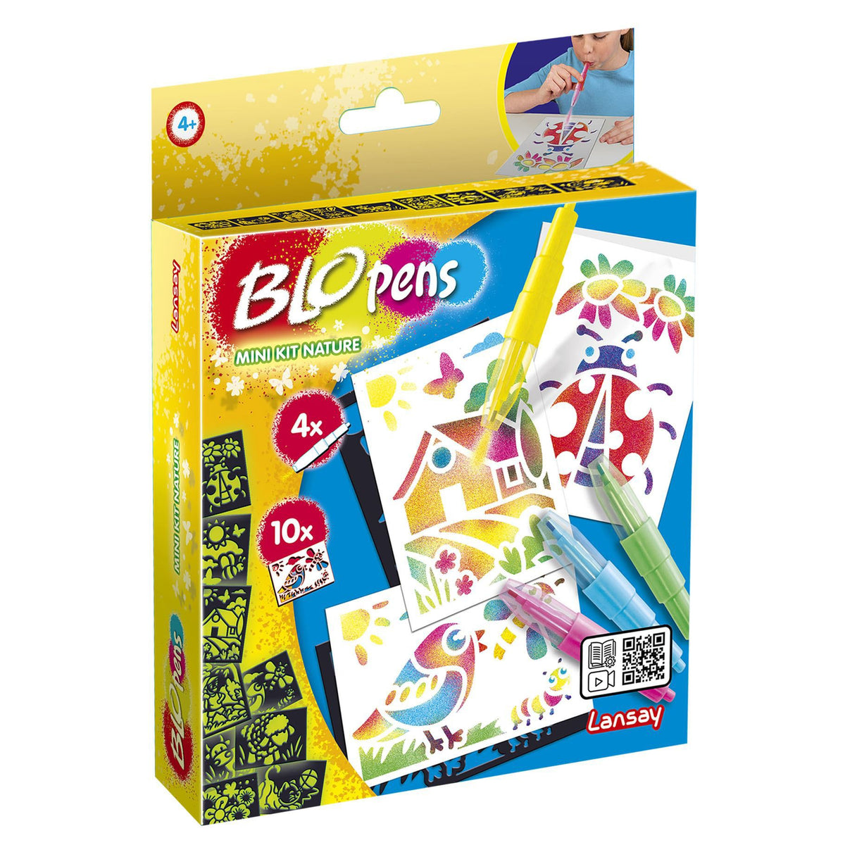 Blopens activiteitenset mini kit geel