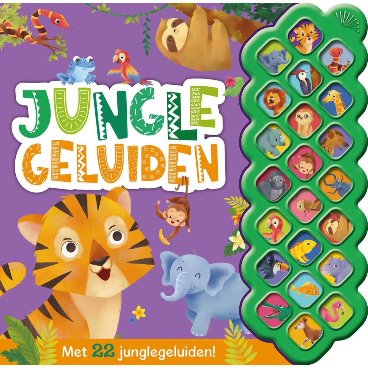 Boek Geluidenboek Jungle Geluiden