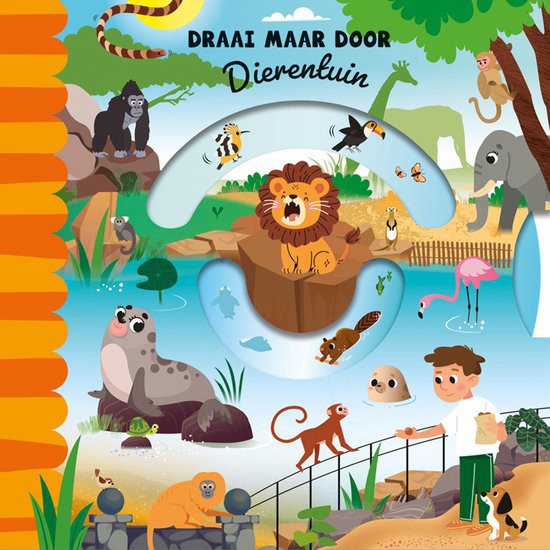 Boek Draai maar door - Dierentuin 2