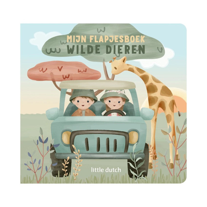 Boek Little Dutch Mijn Flapjesboek Wilde Dieren