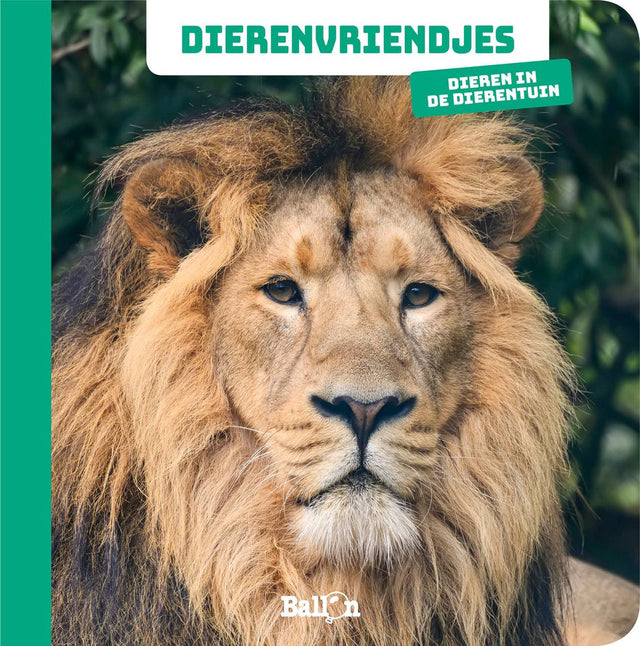 Dierenvriendjes Kartonboekje Dieren in de dierentuin ballon
