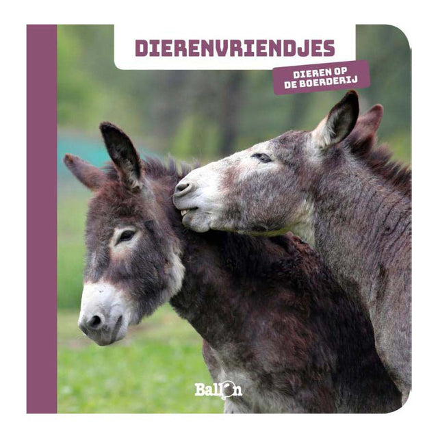 Dierenvriendjes Kartonboekje Dieren op de boerderij ballon