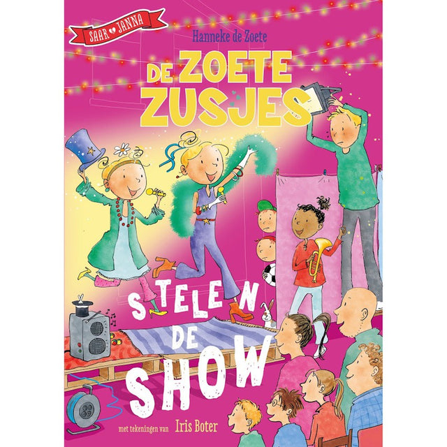 Boek De Zoete Zusjes stelen de show