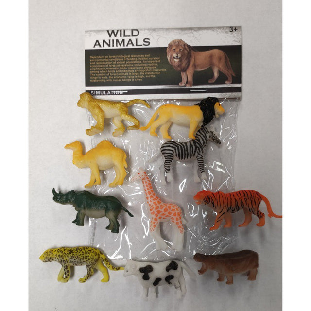 Wilde dieren 10 stuks in zakje