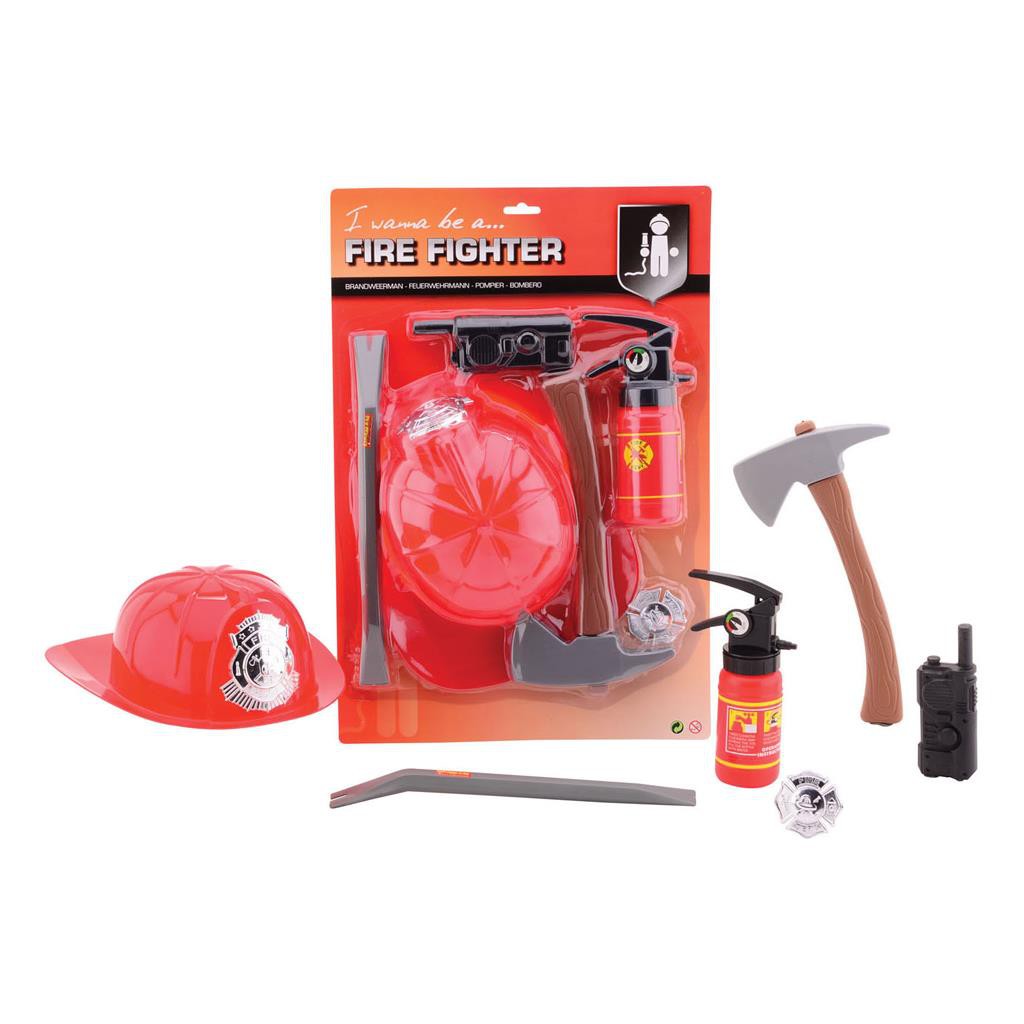 Brandweer Set Met Helm